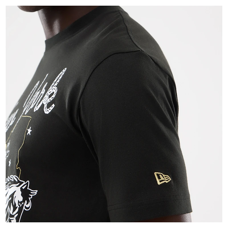 Men's New Era Black York Yankees Injection Lifestyle Urban Ranchwear T-Shirt