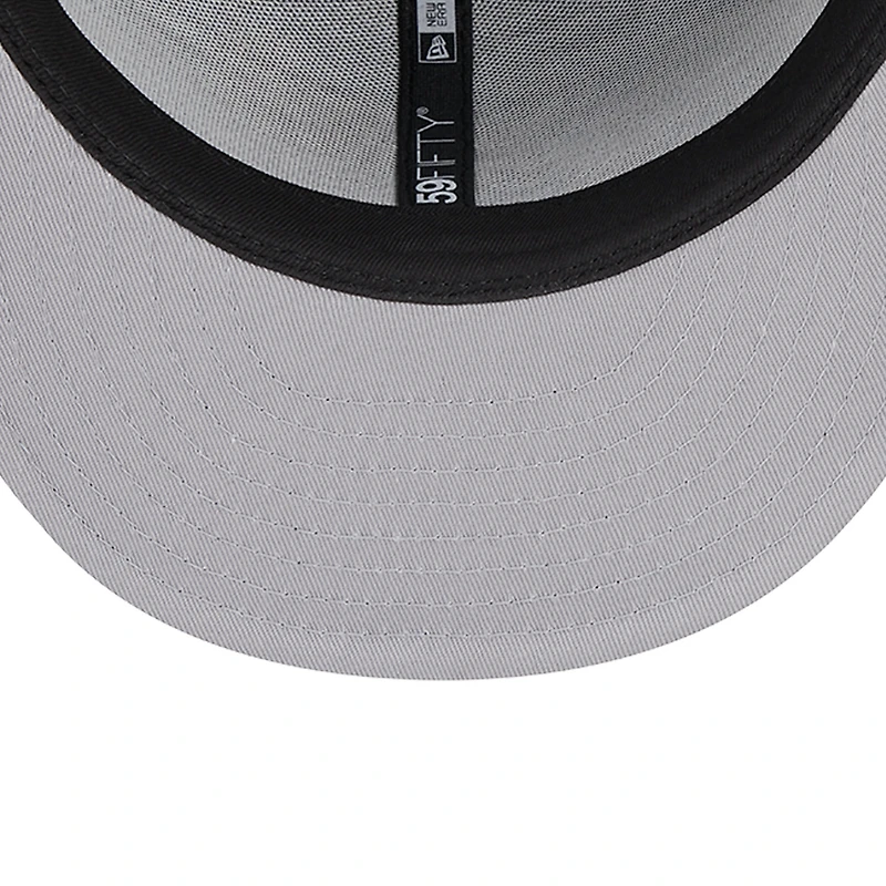 Men's New Era Black York Yankees Metallic Camo 59FIFTY Fitted Hat