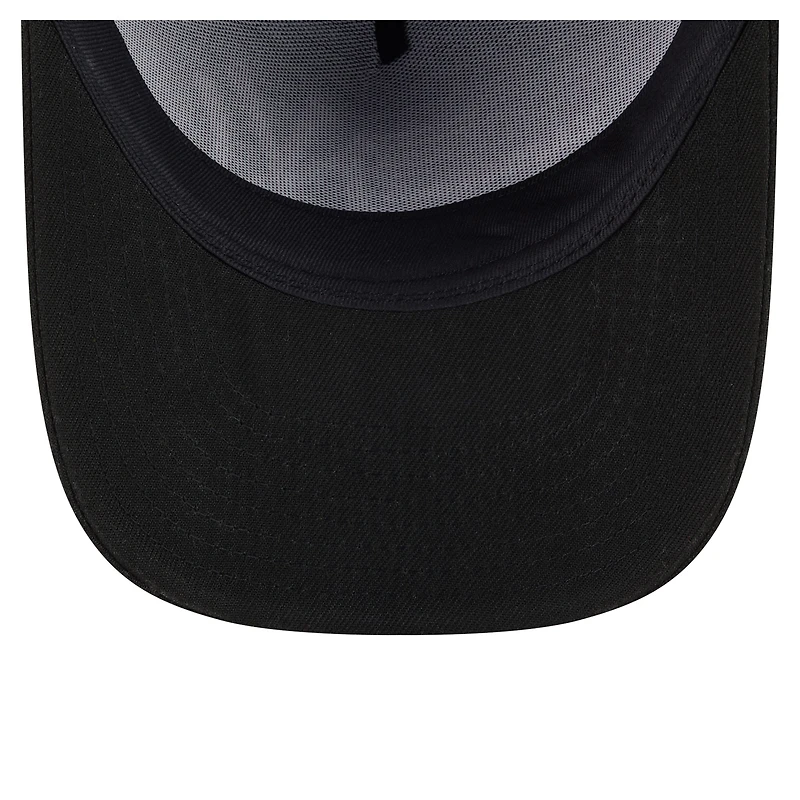Men's New Era Black New York Yankees Motion A-Frame 9FIFTY Snapback Hat