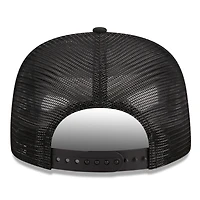 Men's New Era Black New York Yankees  Street Team A-Frame Trucker 9FIFTY Snapback Hat