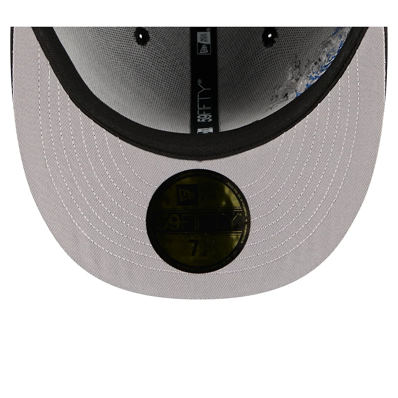 Men's New Era Black York Yankees Surf 59FIFTY Fitted Hat