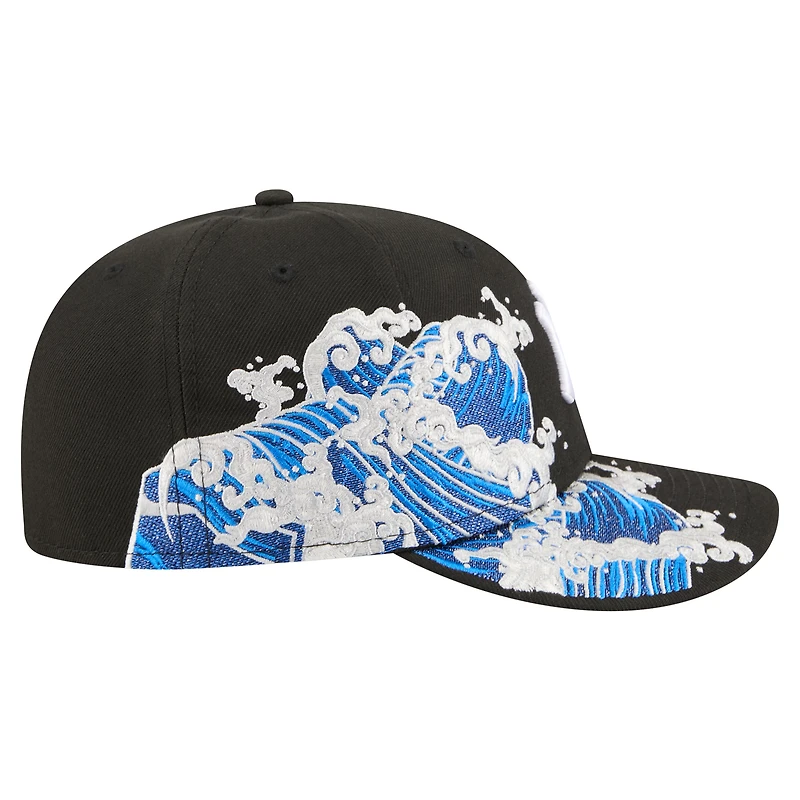Men's New Era Black York Yankees Surf 59FIFTY Fitted Hat
