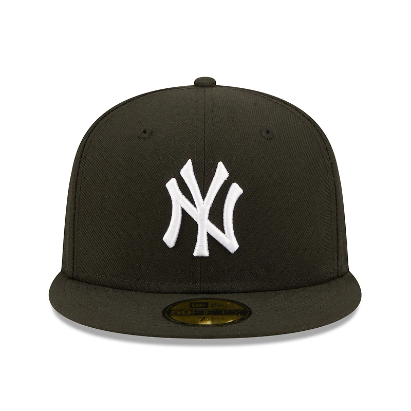 Casquette ajustée 59FIFTY avec logo de l'équipe New York Yankees Era pour homme, noire