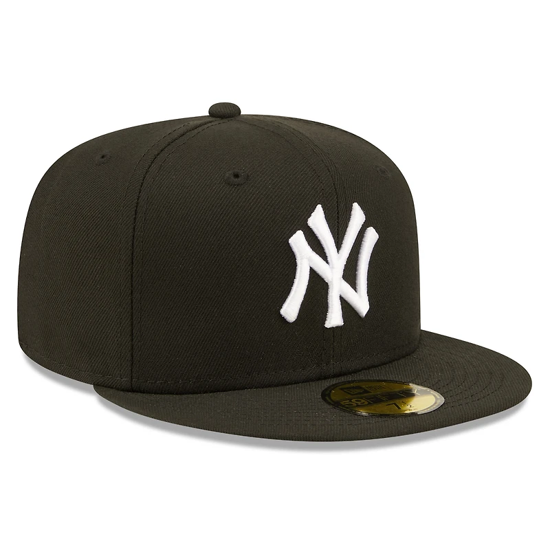 Casquette ajustée 59FIFTY avec logo de l'équipe New York Yankees Era pour homme, noire