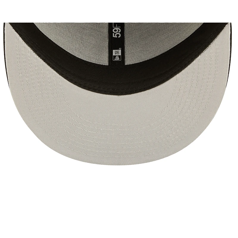 Casquette ajustée 59FIFTY avec logo de l'équipe New York Yankees Era pour homme, noire