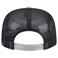 Casquette de golfeur en mesh New Era New York Yankees Throwback pour hommes, noir/gris