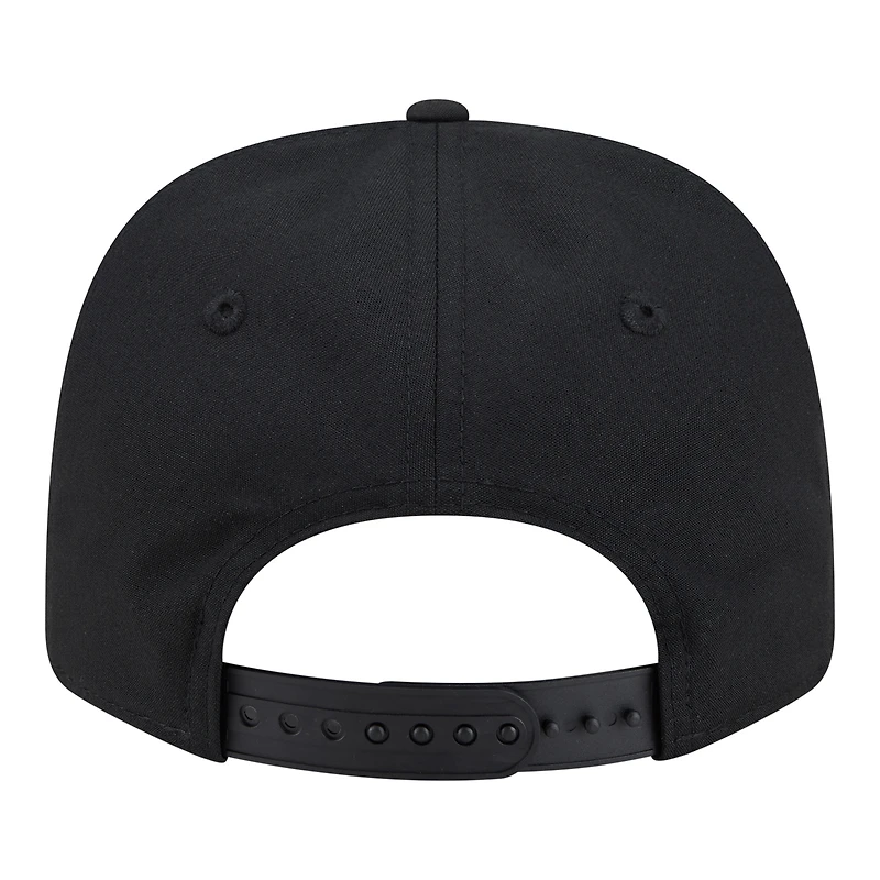 Men's New Era Black New York Yankees Tonal Camo 9SEVENTY Stretch-Snap Hat