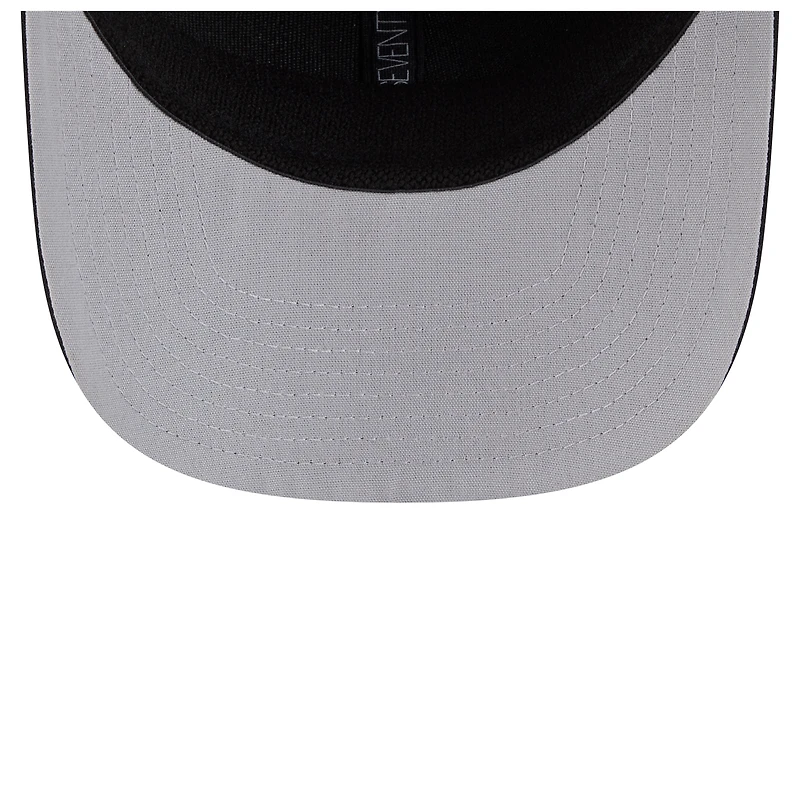 Casquette New Era noire pour homme New York Yankees à motif camouflage ton sur ton 9SEVENTY à fermeture extensible