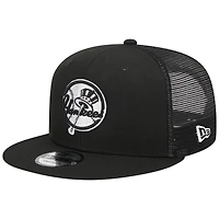 Casquette Snapback Trucker 9FIFTY des New York Yankees New Era noire pour homme