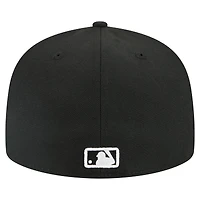 Casquette ajustée New Era noire York Yankees Tri-Hit 59FIFTY pour homme
