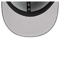 Casquette ajustée New Era noire York Yankees Tri-Hit 59FIFTY pour homme