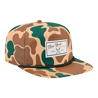 Casquette ajustable New Era camouflage New York Yankees Duck 19TWENTY pour homme