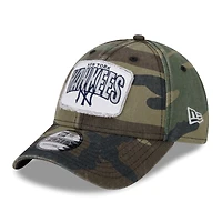 Casquette réglable New Era Camo New York Yankees Gameday 9FORTY pour homme