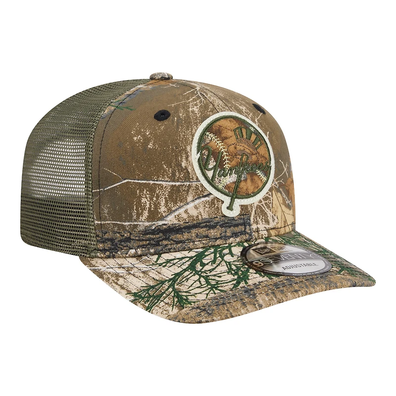 Casquette ajustable New Era Camo New York Yankees Realtree 9SEVENTY pour homme