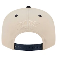 Casquette Snapback 9FIFTY New Era pour homme, couleur crème/noir, motif Team Art des Yankees de New York