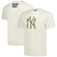 T-shirt crème New Era BBC X York Yankees Starfield Logo pour homme