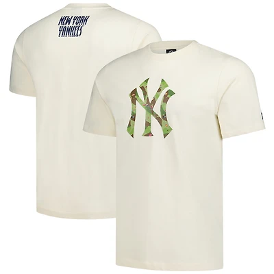 Men's New Era Cream BBC X York Yankees Starfield Logo T-Shirt