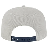 Men's New Era Gray New York Yankees Corduroy Golfer Snapback Hat