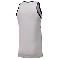 Débardeur gris New Era pour hommes des York Yankees Ringer en jersey