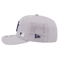 Men's New Era Gray New York Yankees Laser Perforated 9SEVENTY Adjustable Hat