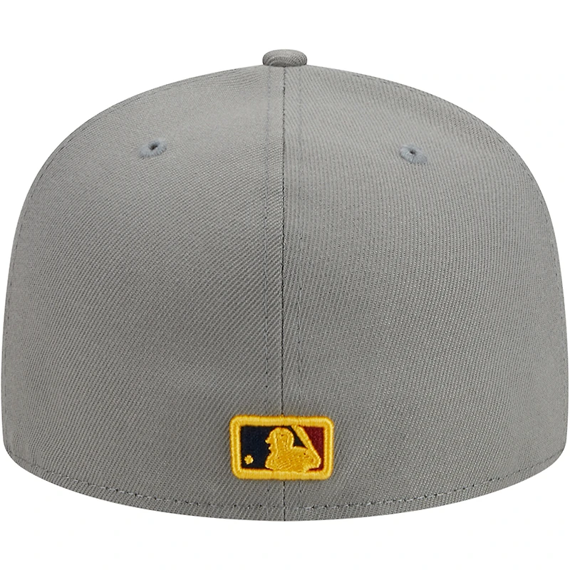 Casquette ajustée 59FIFTY gris des New York Yankees pour homme Era