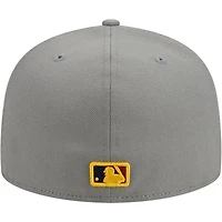 Casquette ajustée 59FIFTY gris des New York Yankees pour homme Era