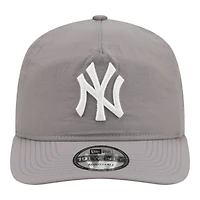 Men's New Era Gray New York Yankees Nylon 19TWENTY Adjustable Hat