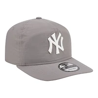 Casquette ajustable New Era grise New York Yankees en nylon 19TWENTY pour homme