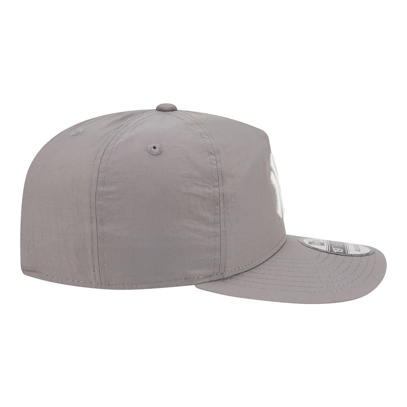 Men's New Era Gray New York Yankees Nylon 19TWENTY Adjustable Hat