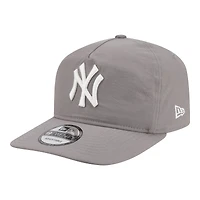 Men's New Era Gray New York Yankees Nylon 19TWENTY Adjustable Hat