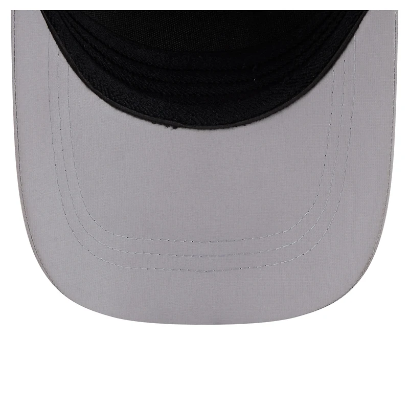 Men's New Era Gray York Yankees Patch 39THIRTY A-Frame M-Crown Perforated Flex Hat