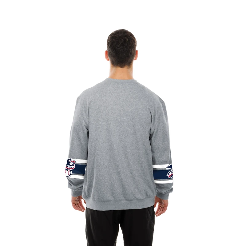 Men's New Era Gray York Yankees Sport Classics Sweatshirt