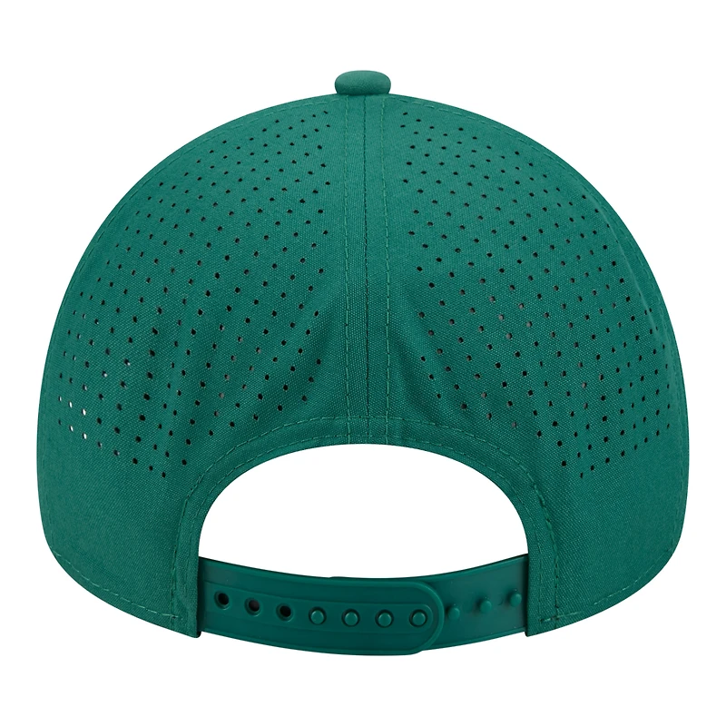 Men's New Era Green New York Yankees Pin Seeker 9FORTY A-Frame Adjustable Hat