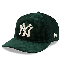 Casquette snapback en velours côtelé New Era verte New York Yankees Ralph Lauren X MLB Retro Crown 9FIFTY pour homme