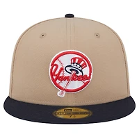 Men's New Era Khaki York Yankees 59FIFTY Fitted Hat