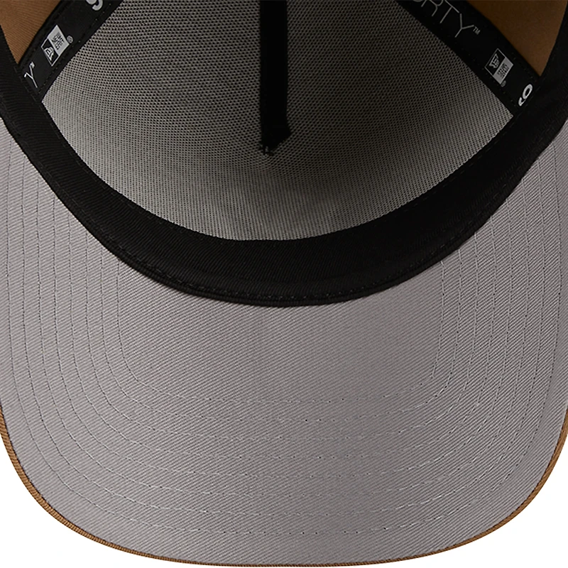 Casquette réglable kaki New York Yankees A-Frame 9FORTY New Era pour hommes