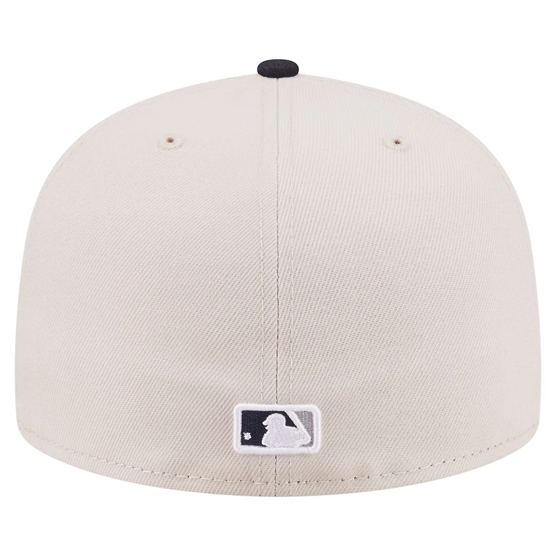 Men's New Era  Khaki York Yankees City Icon 59FIFTY Fitted Hat