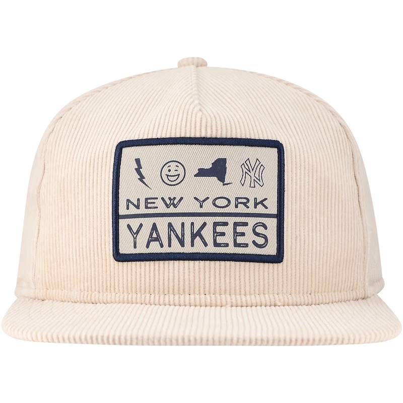 Casquette Snapback New Era Kaki New York Yankees Summer Essential Golfer pour hommes