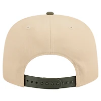 Men's New Era  Light Beige/Olive New York Yankees Color Pack A-Frame 9FIFTY Snapback Hat