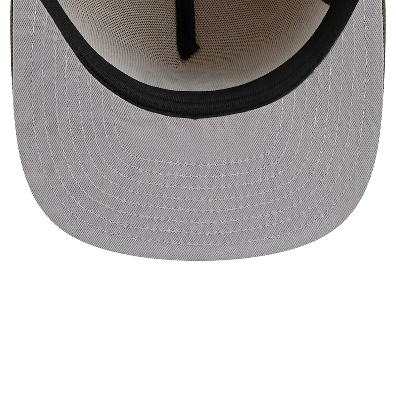 Men's New Era  Light Beige/Olive New York Yankees Color Pack A-Frame 9FIFTY Snapback Hat
