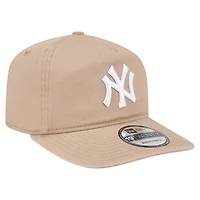 Men's New Era Light Beige New York Yankees Cam 19TWENTY Adjustable Hat