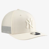 Casquette trucker ajustable New Era COOLERA 9SEVENTY beige clair pour homme