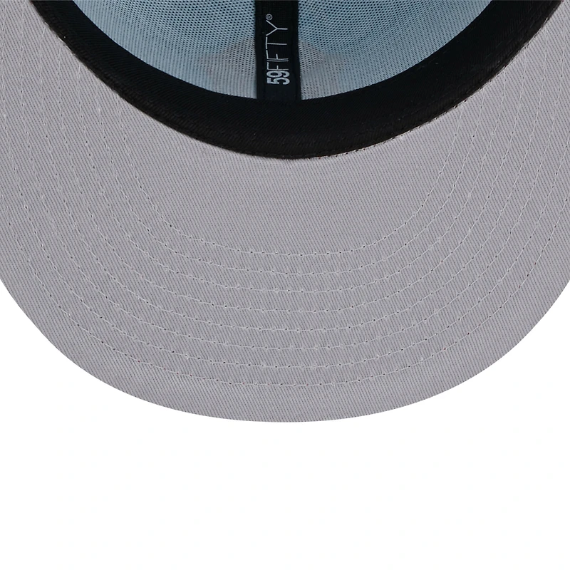 Men's New Era Light Blue/Red York Yankees Spring Color Two-Tone 59FIFTY Fitted Hat