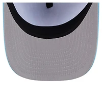 Casquette snapback New Era bleu clair New York Yankees Deep Water Pre-Curved 9FIFTY pour homme