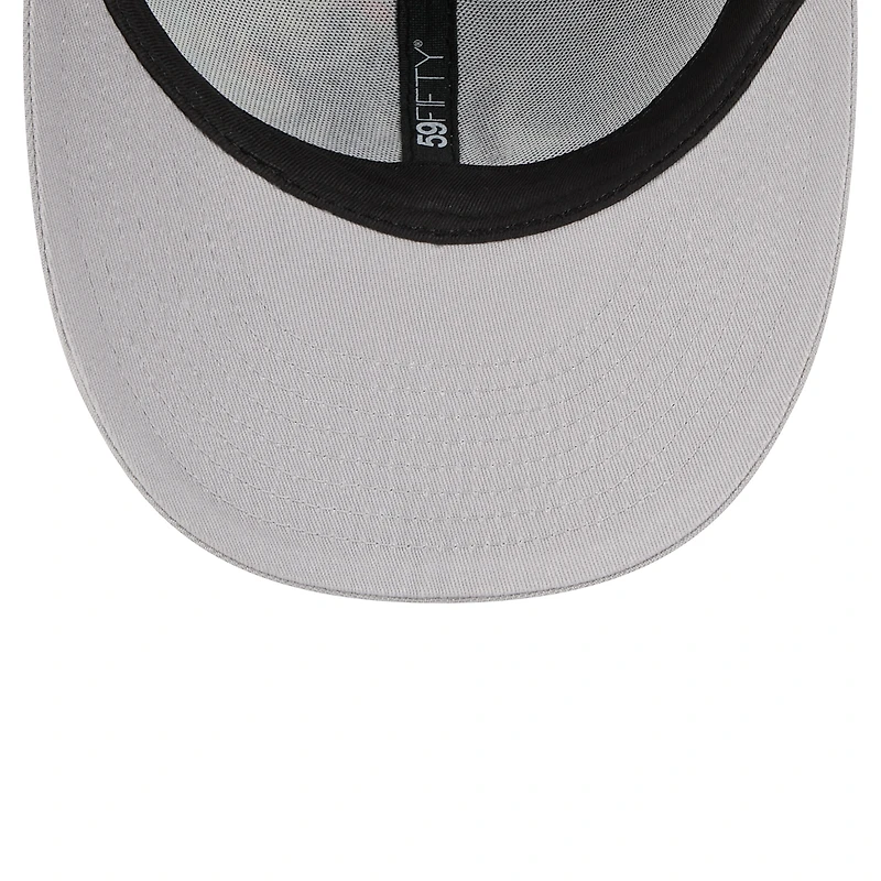 Men's New Era Navy/Gray York Yankees 2025 MLB Diamond Hero Edition Low Profile 59FIFTY Fitted Hat