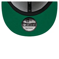 Men's New Era Navy/Gray New York Yankees Retro Split Corduroy Snapback Hat