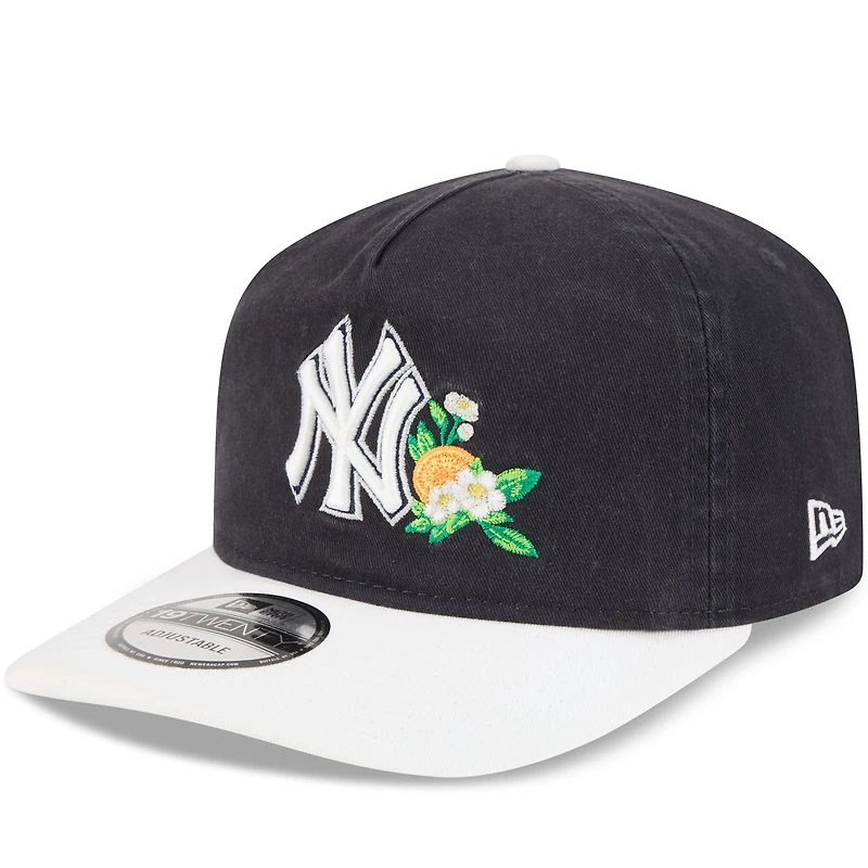 Casquette ajustable New Era bleu marine et blanche New York Yankees 2026 Spring Training 19TWENTY pour homme