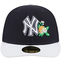 Casquette ajustée New Era 59FIFTY pour homme, bleu marine et blanche, York Yankees, entraînement de printemps 2026