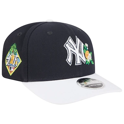 Men's New Era  Navy/White New York Yankees 2026 Spring Training 9SEVENTY Adjustable Hat