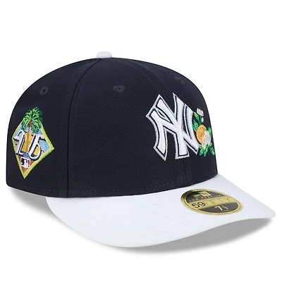 Men's New Era  Navy/White York Yankees 2026 Spring Training Low Profile 59FIFTY Fitted Hat